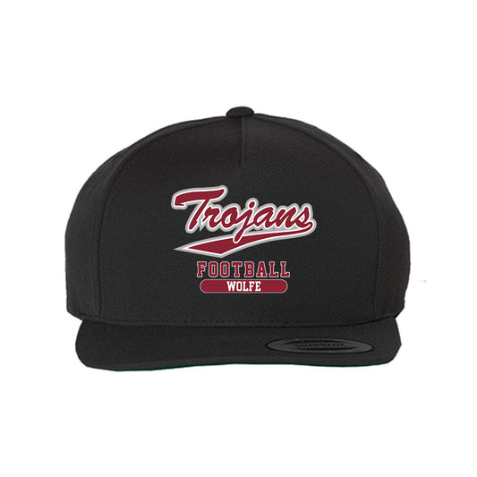 Troy - NCAA Football : Hayden Wolfe - Snapback Hat-0