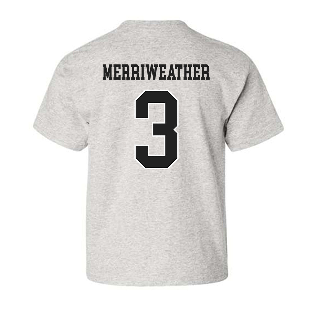 Troy - NCAA Football : Jaheim Merriweather - Classic Shersey Youth T-Shirt-1