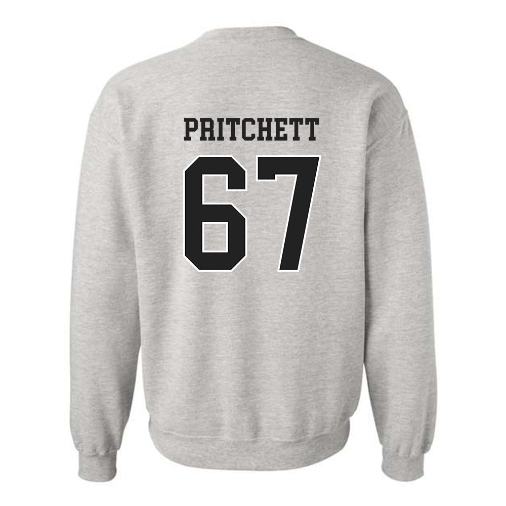 Troy - NCAA Football : Trinton Pritchett - Classic Shersey Crewneck Sweatshirt-1
