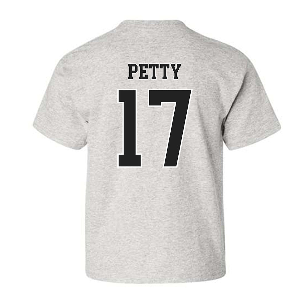 Troy - NCAA Football : Jace Petty - Classic Shersey Youth T-Shirt-1