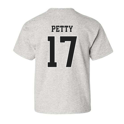 Troy - NCAA Football : Jace Petty - Classic Shersey Youth T-Shirt-1
