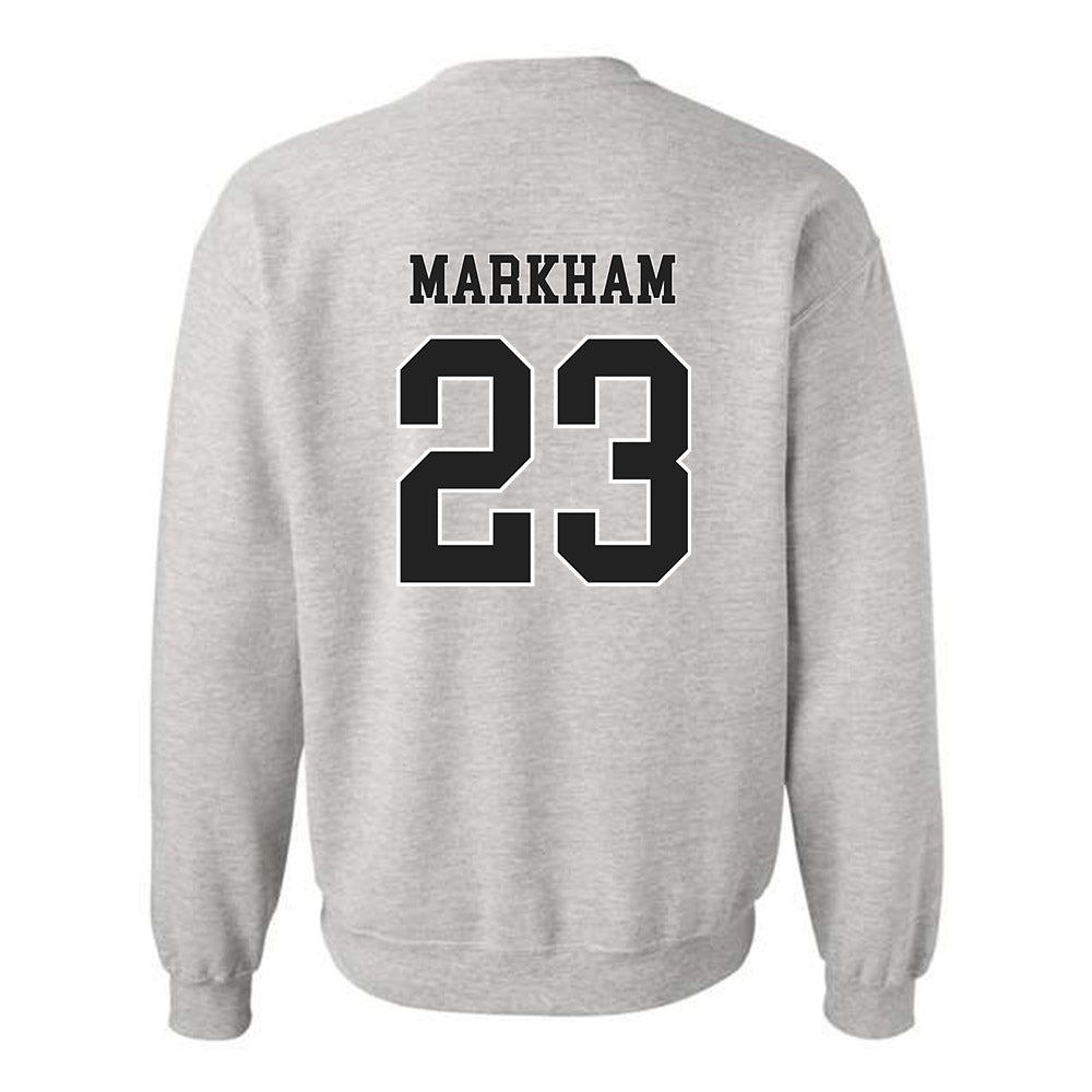 Troy - NCAA Baseball : Houston Markham - Classic Shersey Crewneck Sweatshirt-1