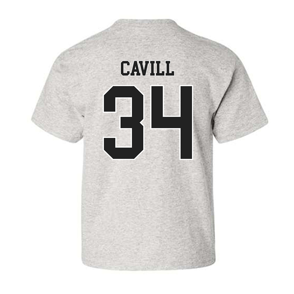 Troy - NCAA Baseball : Blake Cavill - Classic Shersey Youth T-Shirt-1
