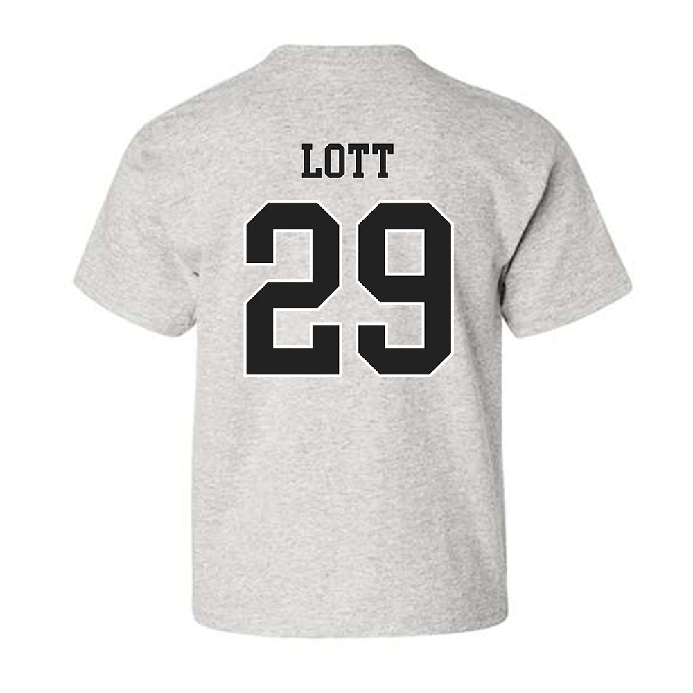 Troy - NCAA Football : Joe Lott - Classic Shersey Youth T-Shirt-1