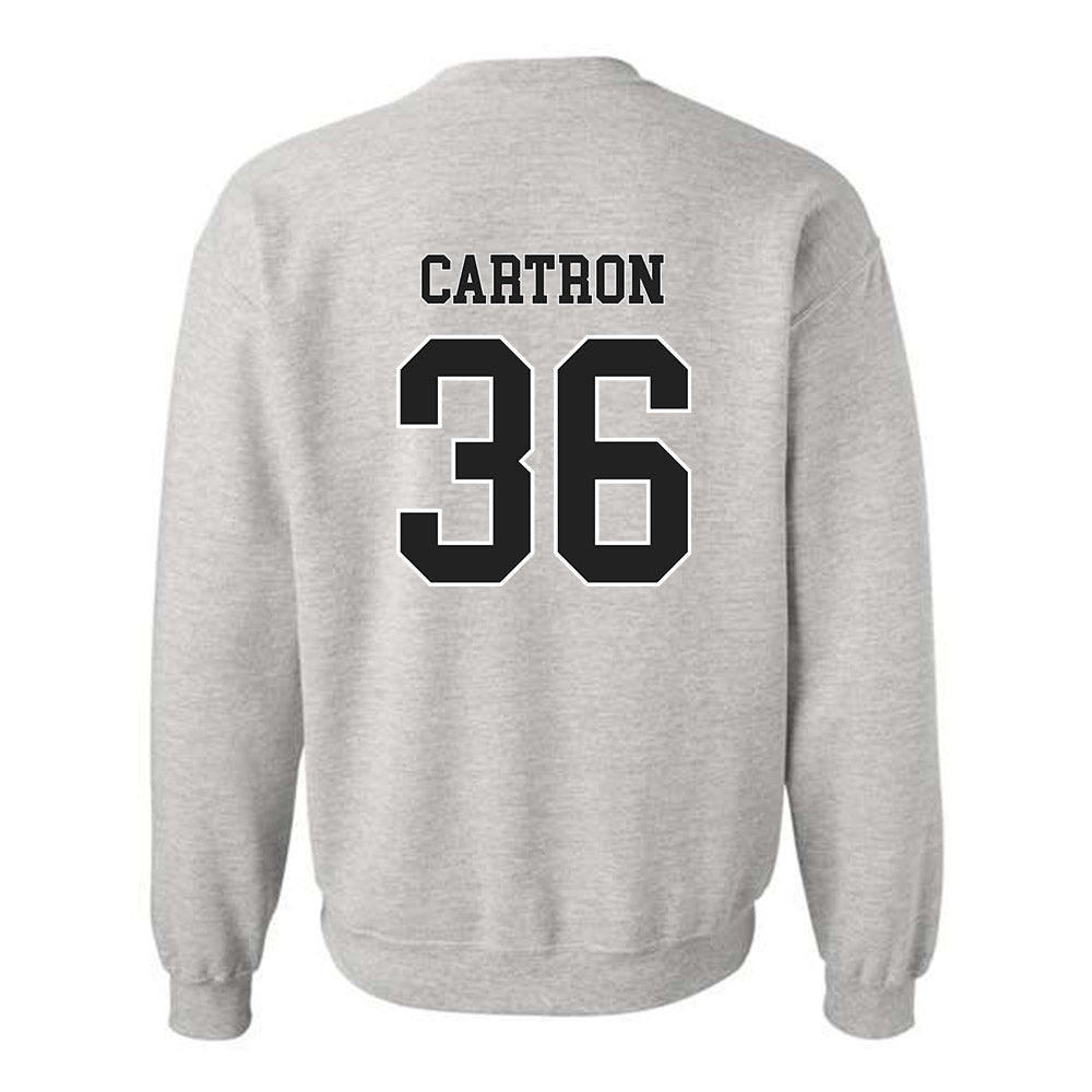 Troy - NCAA Baseball : Chase Cartron - Classic Shersey Crewneck Sweatshirt-1