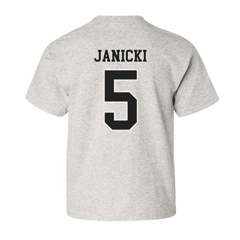Troy - NCAA Baseball : James Janicki - Classic Shersey Youth T-Shirt-1