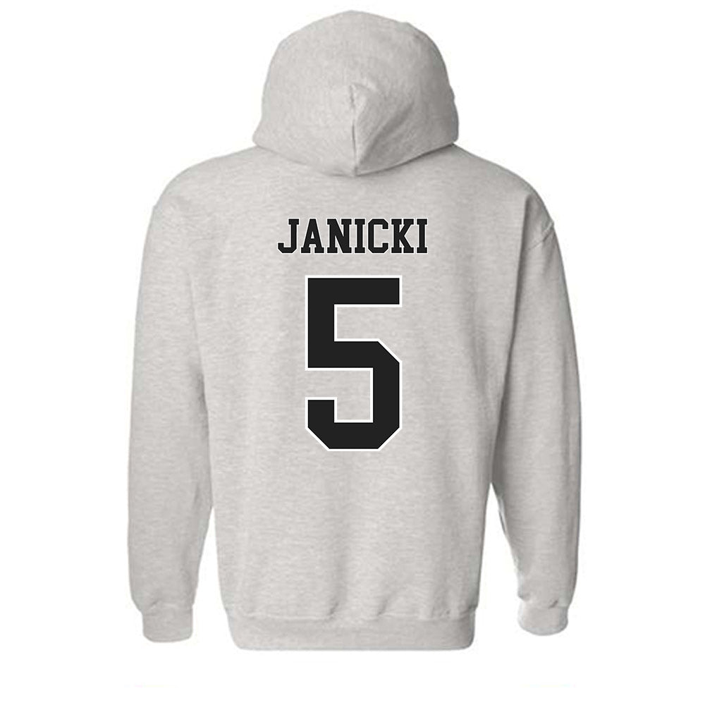 Troy - NCAA Baseball : James Janicki - Classic Shersey Hooded Sweatshirt-1