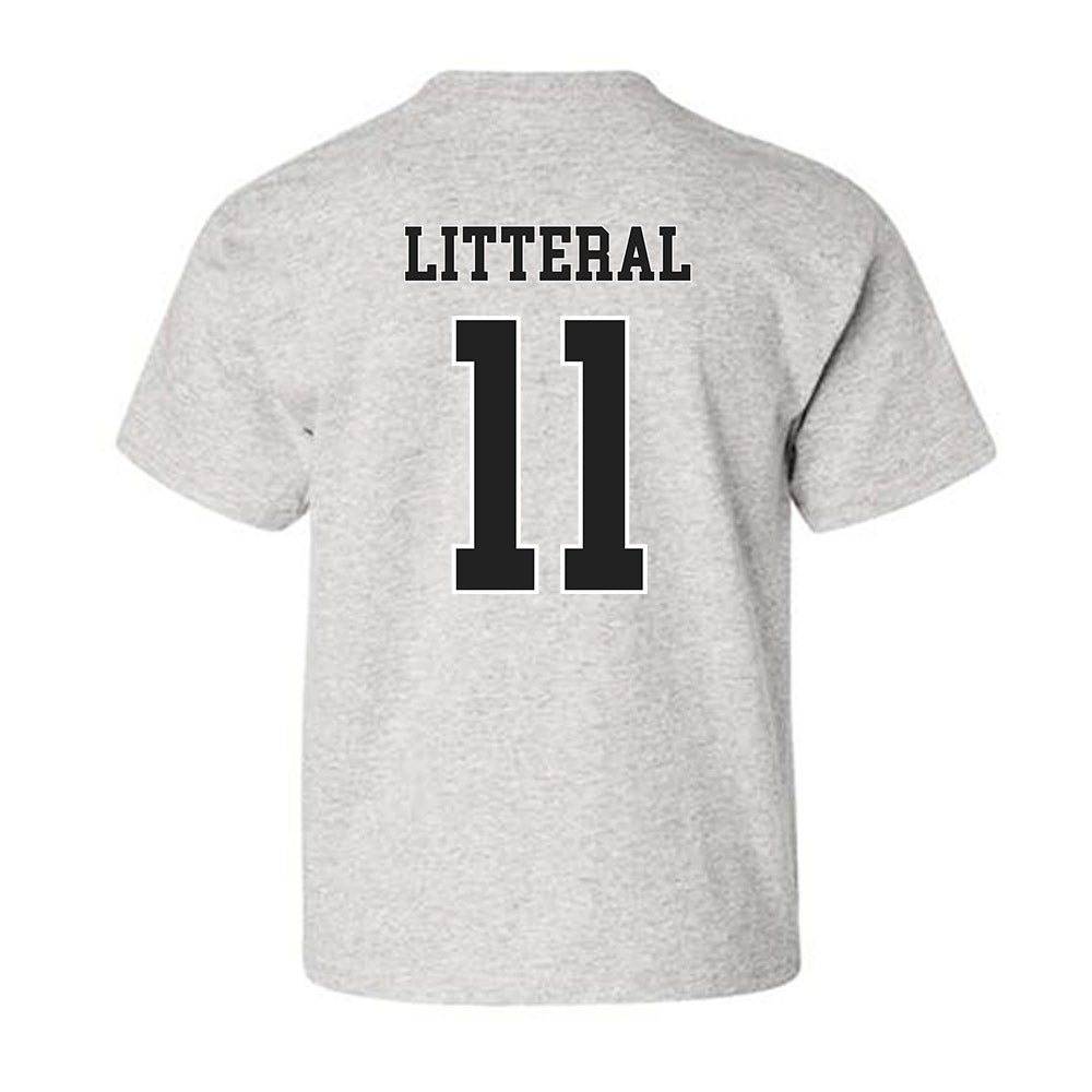 Troy - NCAA Baseball : Lucas Litteral - Classic Shersey Youth T-Shirt-1