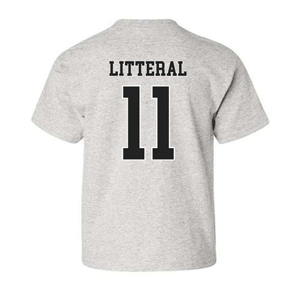 Troy - NCAA Baseball : Lucas Litteral - Classic Shersey Youth T-Shirt-1