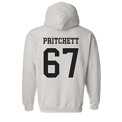 Troy - NCAA Football : Trinton Pritchett - Classic Shersey Hooded Sweatshirt-1