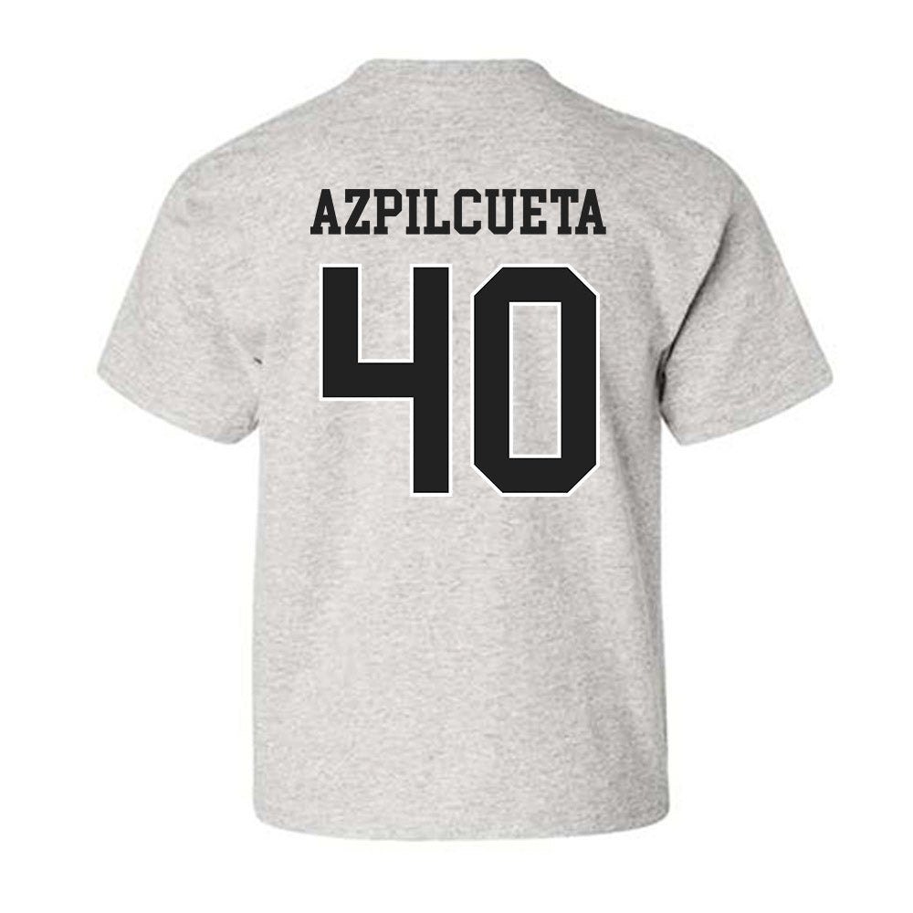 Troy - NCAA Baseball : Nico Azpilcueta - Classic Shersey Youth T-Shirt-1