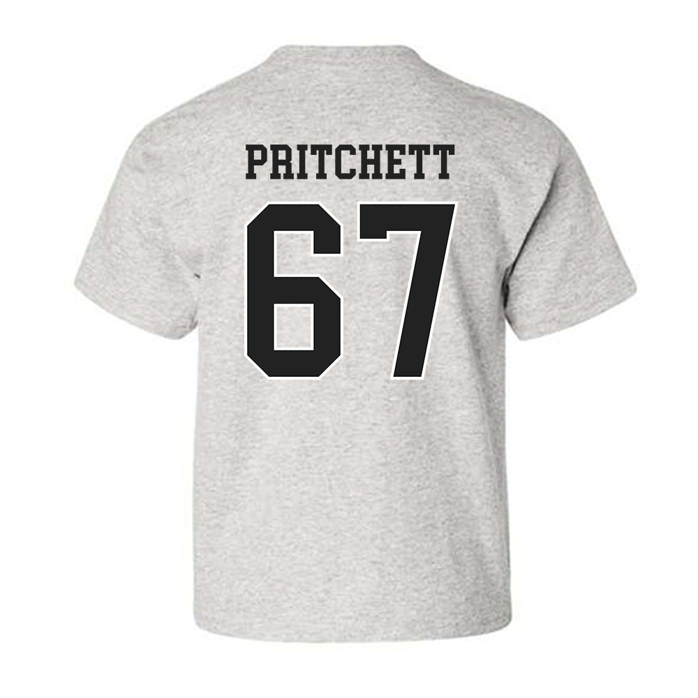 Troy - NCAA Football : Trinton Pritchett - Classic Shersey Youth T-Shirt-1