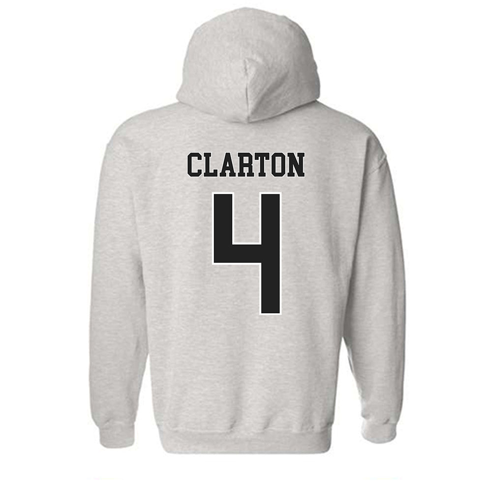 Troy - NCAA Men's Basketball : Emmanuel Clarton - Classic Shersey Hooded Sweatshirt-1