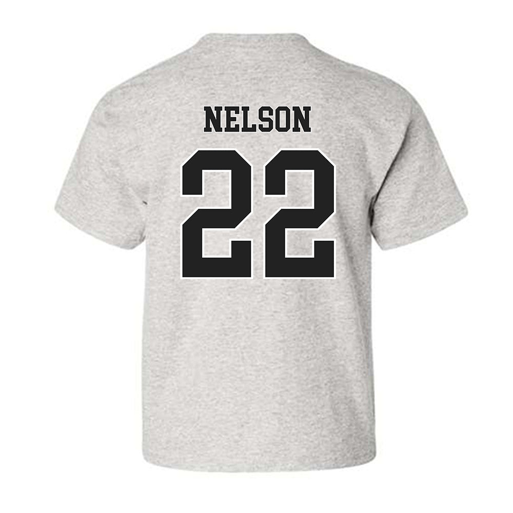 Troy - NCAA Baseball : Drew Nelson - Classic Shersey Youth T-Shirt-1