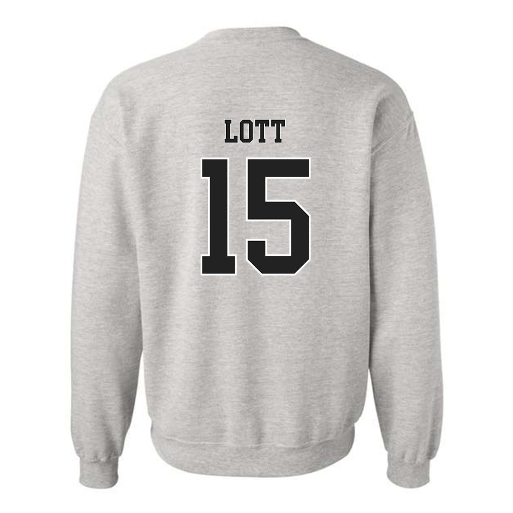 Troy - NCAA Football : TJ Lott - Classic Shersey Crewneck Sweatshirt-1