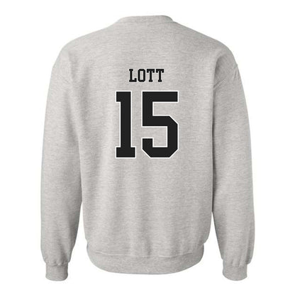Troy - NCAA Football : TJ Lott - Classic Shersey Crewneck Sweatshirt-1