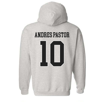 Troy - NCAA Men's Tennis : Yeray Andres Pastor - Classic Shersey Hooded Sweatshirt-1