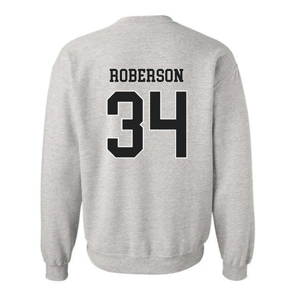 Troy - NCAA Football : Timothy Roberson - Classic Shersey Crewneck Sweatshirt-1