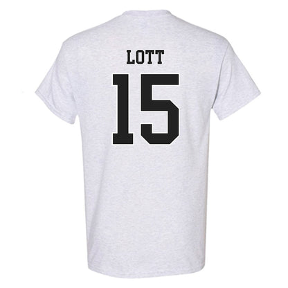 Troy - NCAA Football : TJ Lott - Classic Shersey T-Shirt-1