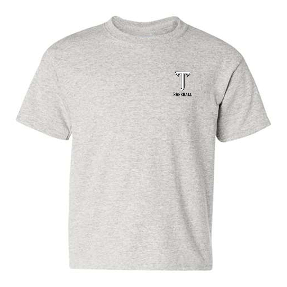 Troy - NCAA Baseball : Aaron Piasecki - Classic Shersey Youth T-Shirt-0