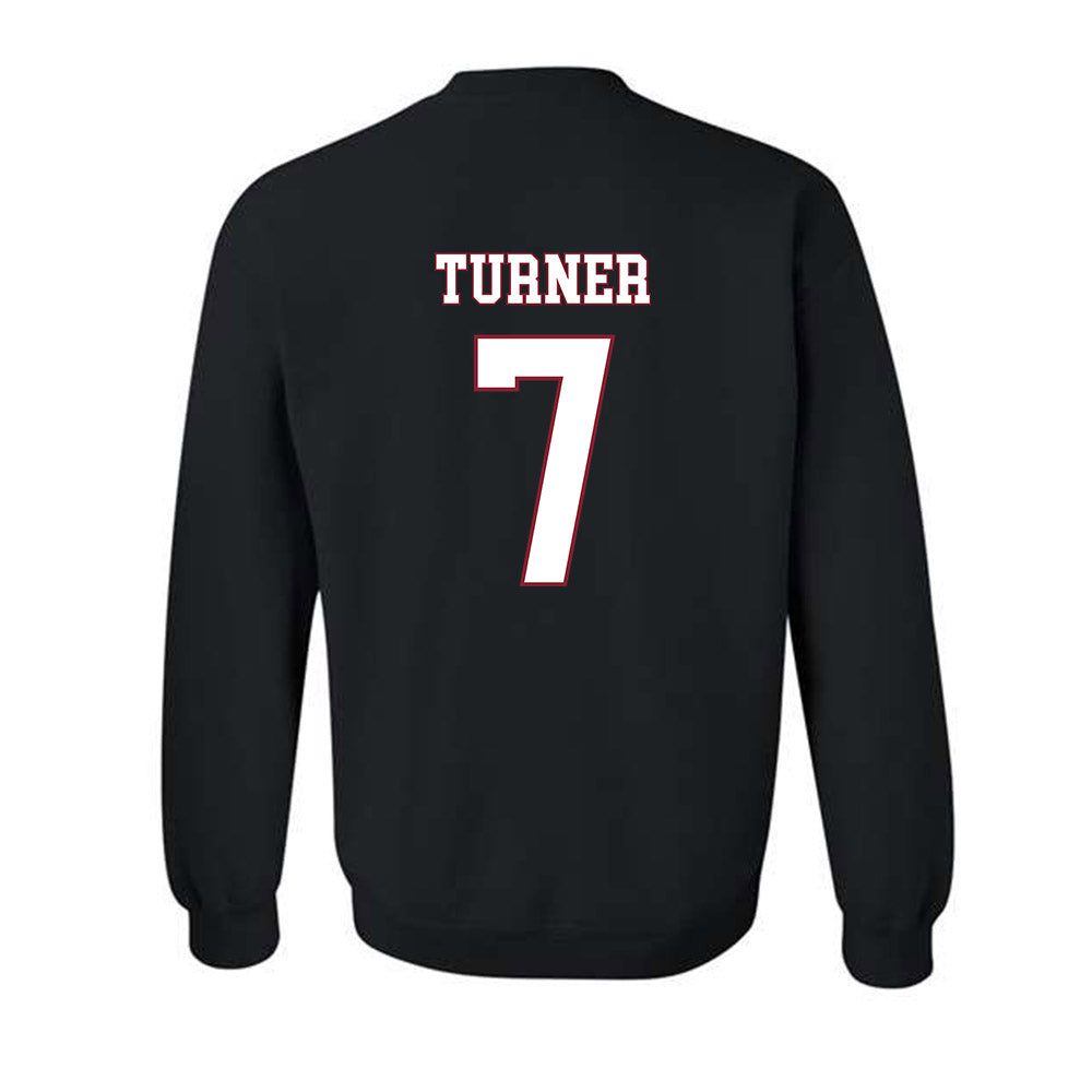 Troy - NCAA Football : Jordan Turner - Classic Shersey Crewneck Sweatshirt-1