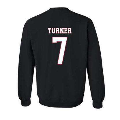 Troy - NCAA Football : Jordan Turner - Classic Shersey Crewneck Sweatshirt-1