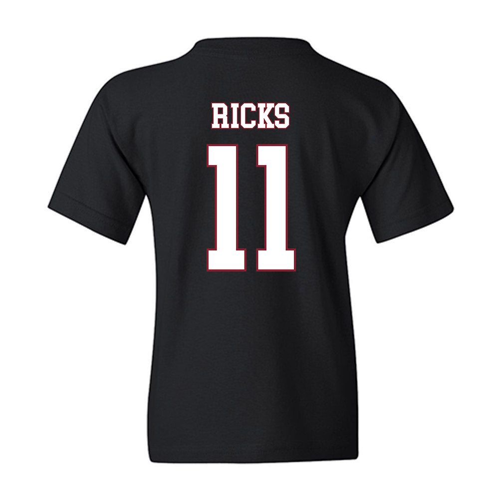 Troy - NCAA Softball : Kyye Ricks - Classic Shersey Youth T-Shirt-1
