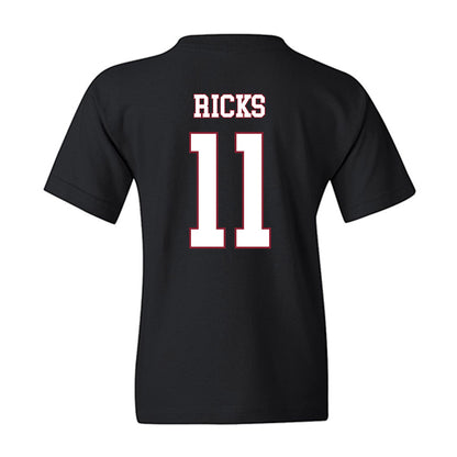 Troy - NCAA Softball : Kyye Ricks - Classic Shersey Youth T-Shirt-1
