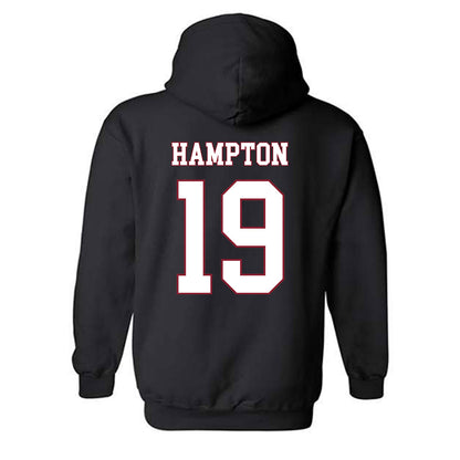 Troy - NCAA Football : Nick Hampton - Classic Shersey Hooded Sweatshirt-1