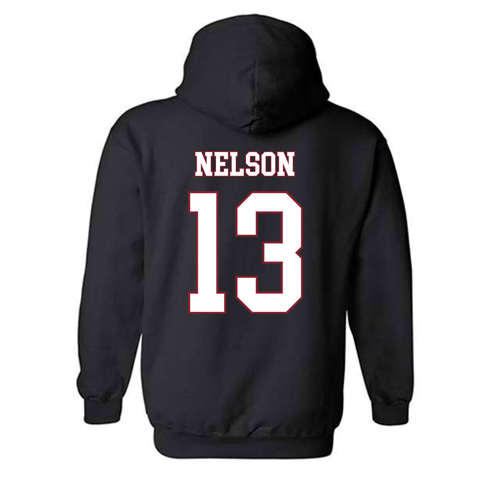 Troy - NCAA Football : Daivon Nelson - Classic Shersey Hooded Sweatshirt-1