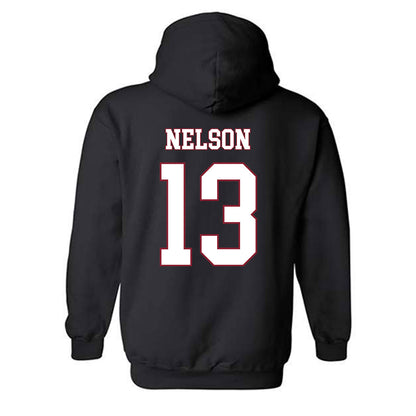 Troy - NCAA Football : Daivon Nelson - Classic Shersey Hooded Sweatshirt-1