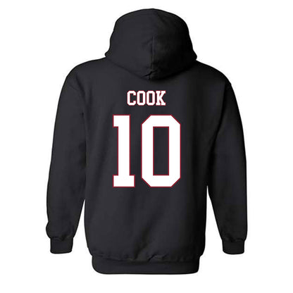 Troy - NCAA Football : Knai Cook - Classic Shersey Hooded Sweatshirt-1