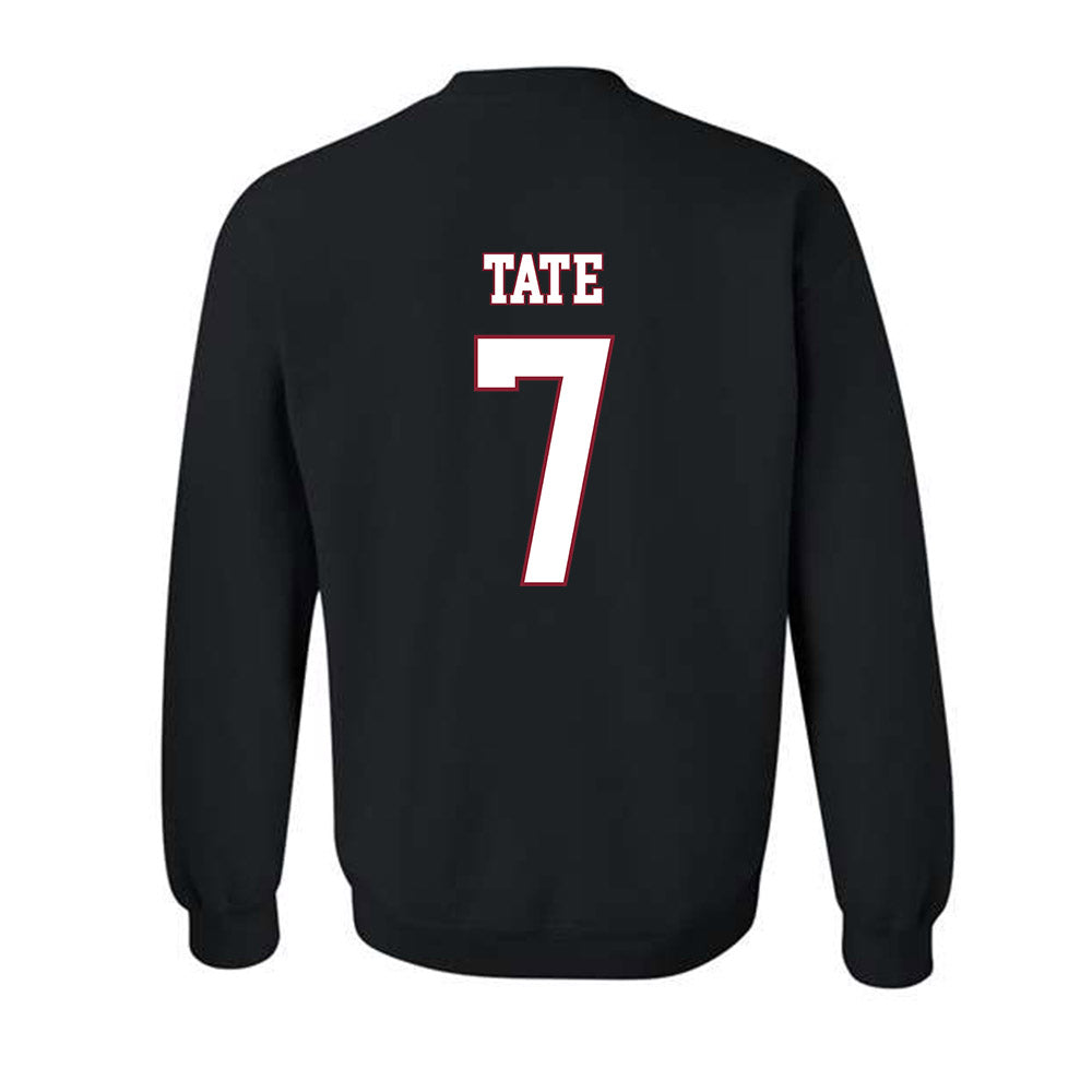 Troy - NCAA Football : Kristian Tate - Classic Shersey Crewneck Sweatshirt-1