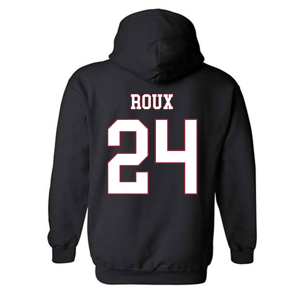 Troy - NCAA Football : Jeremiah Roux - Classic Shersey Hooded Sweatshirt-1