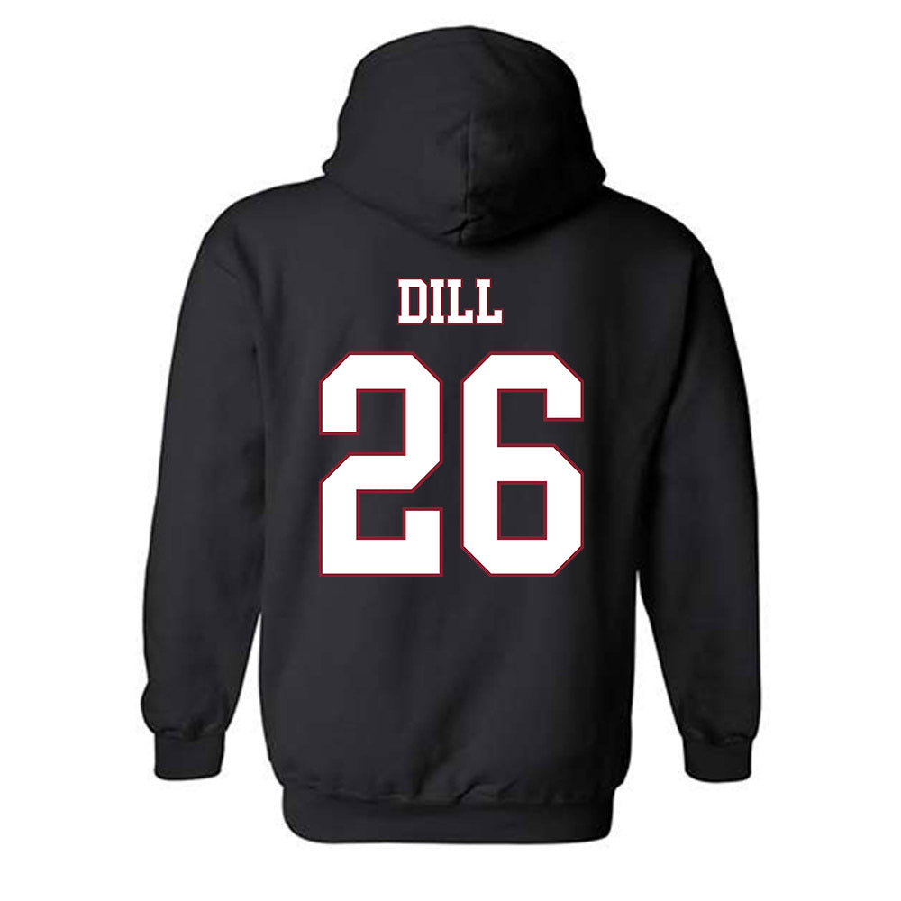 Troy - NCAA Baseball : Matthew Dill - Classic Shersey Hooded Sweatshirt-1