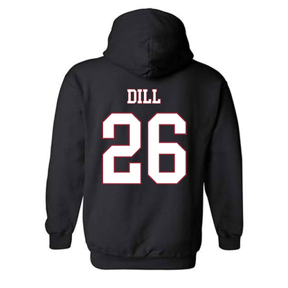 Troy - NCAA Baseball : Matthew Dill - Classic Shersey Hooded Sweatshirt-1