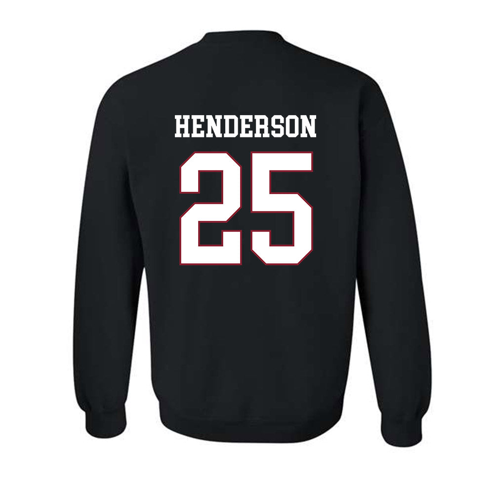 Troy - NCAA Football : Kavion Henderson - Classic Shersey Crewneck Sweatshirt-1