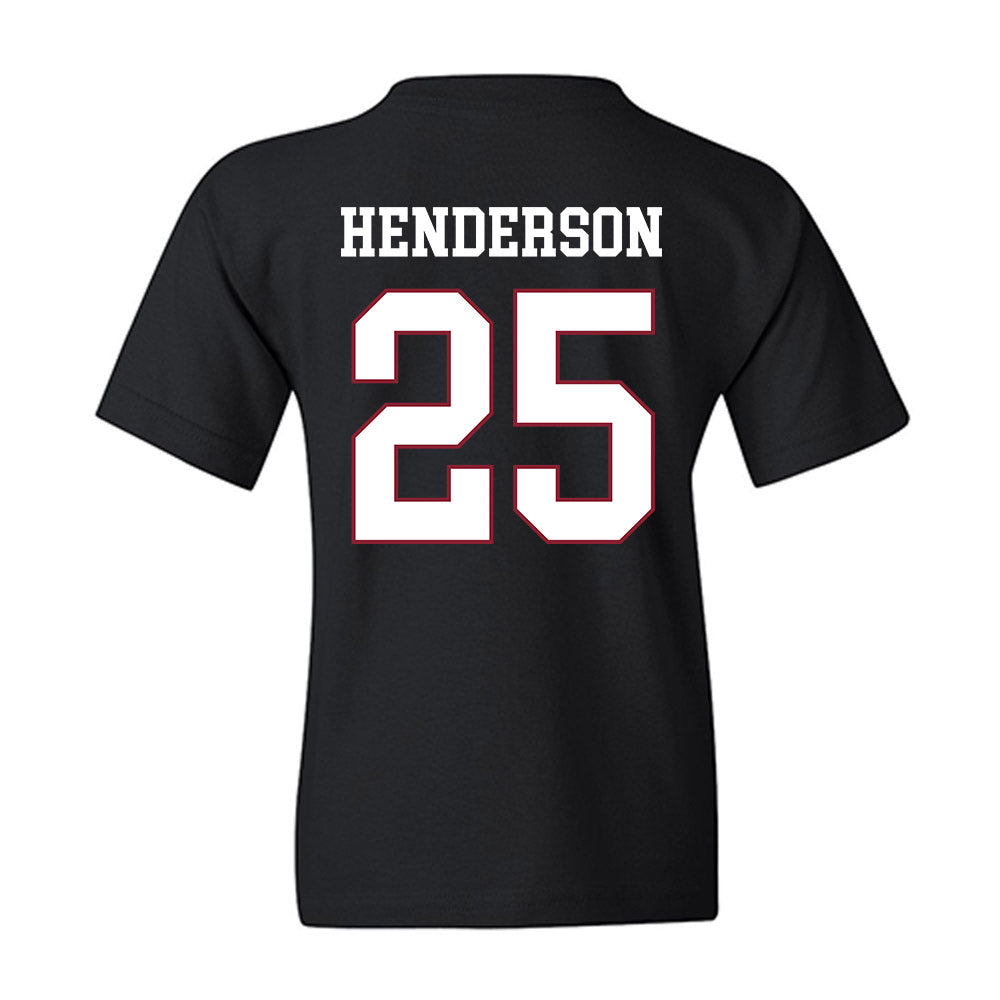Troy - NCAA Football : Kavion Henderson - Classic Shersey Youth T-Shirt-1