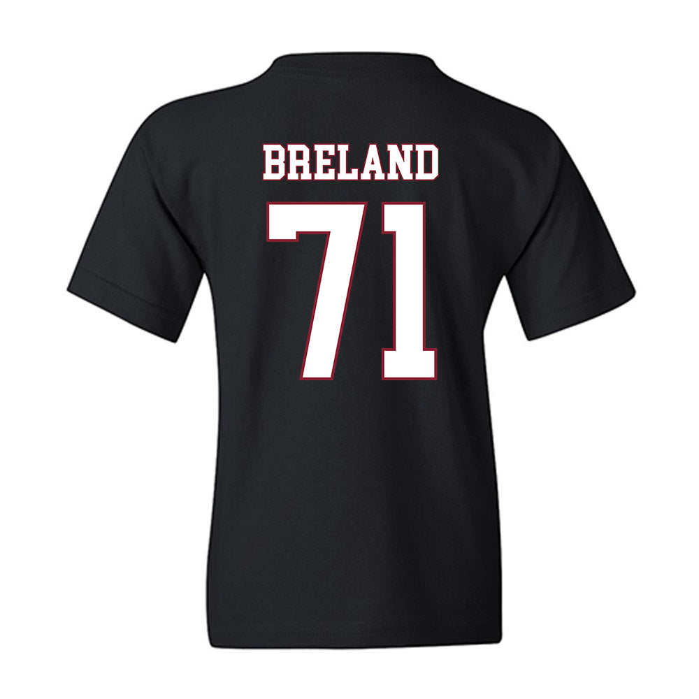 Troy - NCAA Football : Antwone Breland - Classic Shersey Youth T-Shirt-1
