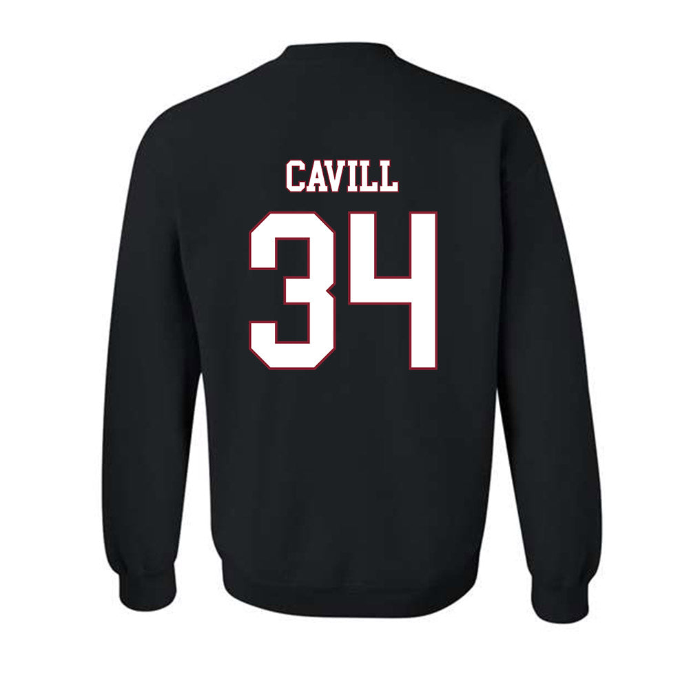 Troy - NCAA Baseball : Blake Cavill - Classic Shersey Crewneck Sweatshirt-1