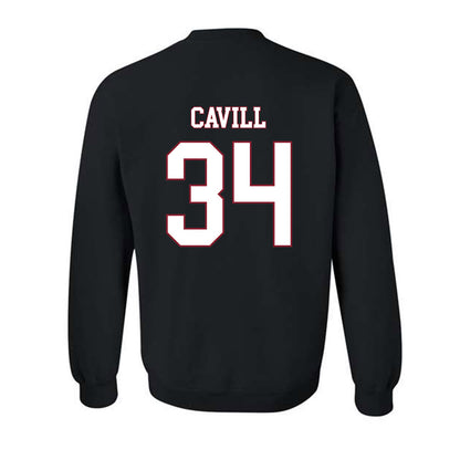 Troy - NCAA Baseball : Blake Cavill - Classic Shersey Crewneck Sweatshirt-1