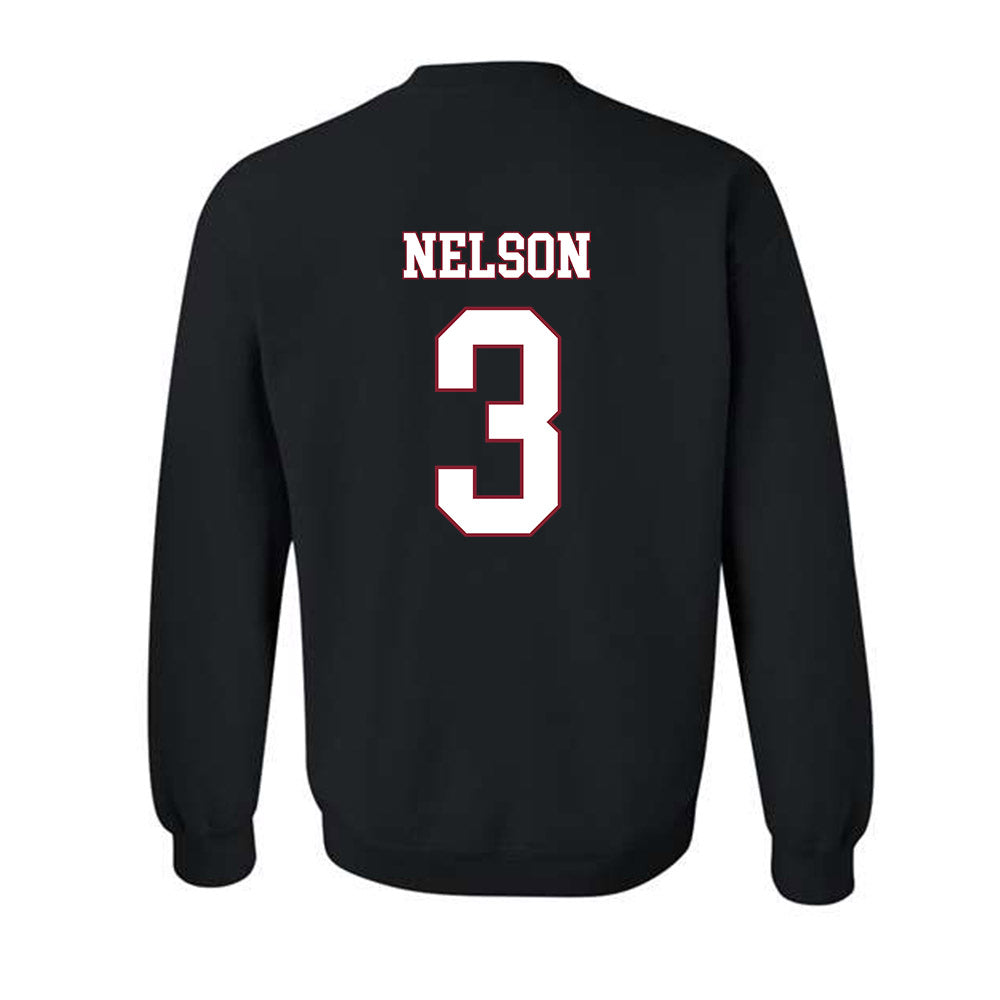 Troy - NCAA Football : Doug Nelson - Classic Shersey Crewneck Sweatshirt-1