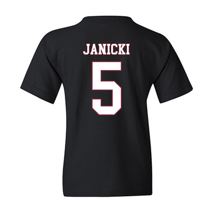 Troy - NCAA Baseball : James Janicki - Classic Shersey Youth T-Shirt-1