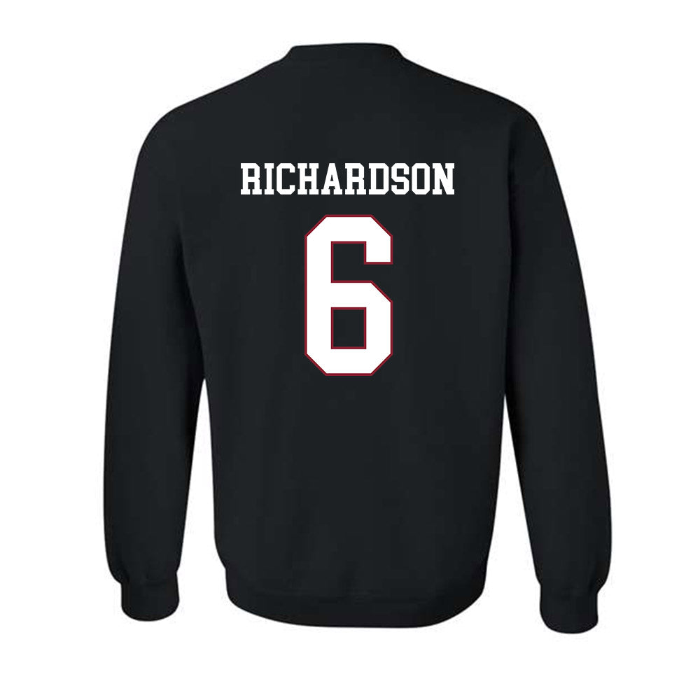 Troy - NCAA Baseball : Brady Richardson - Classic Shersey Crewneck Sweatshirt-1