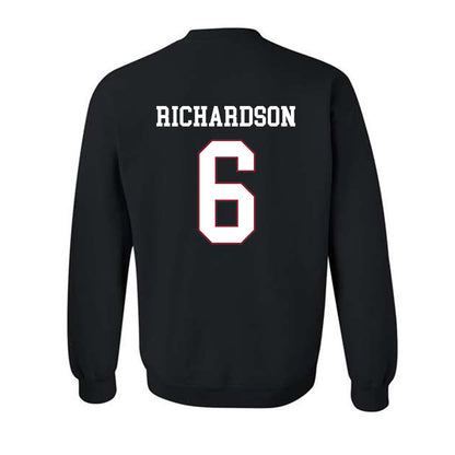 Troy - NCAA Baseball : Brady Richardson - Classic Shersey Crewneck Sweatshirt-1