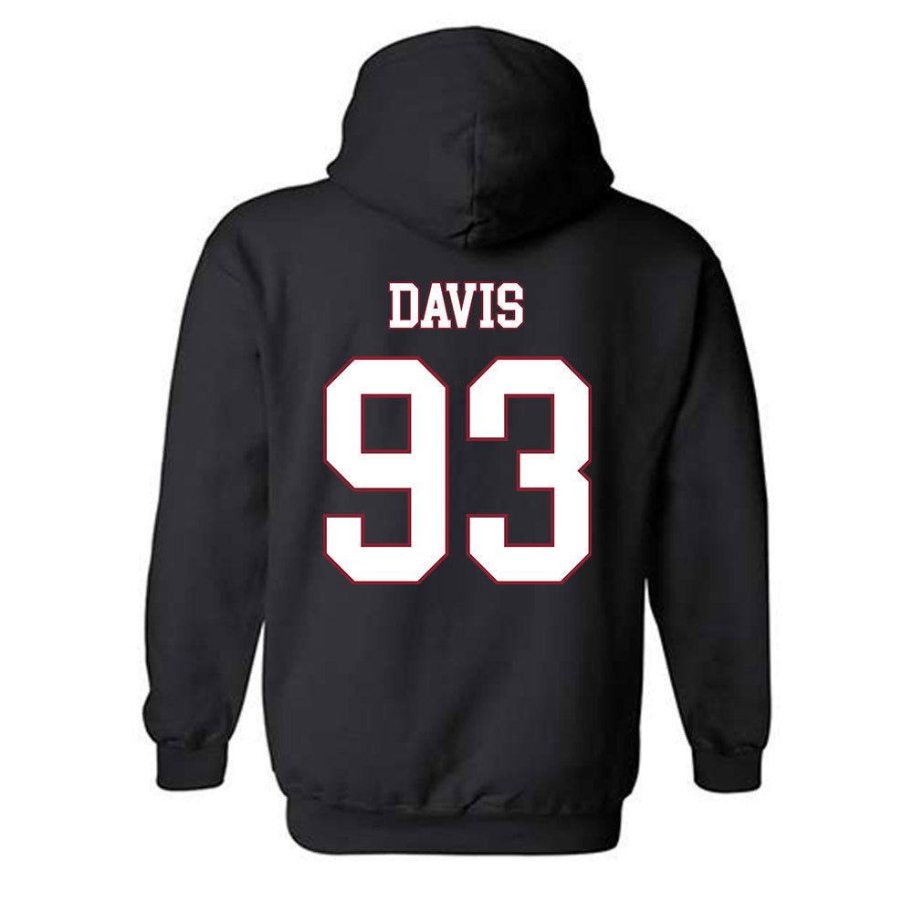 Troy - NCAA Football : RaKeem Davis - Classic Shersey Hooded Sweatshirt-1
