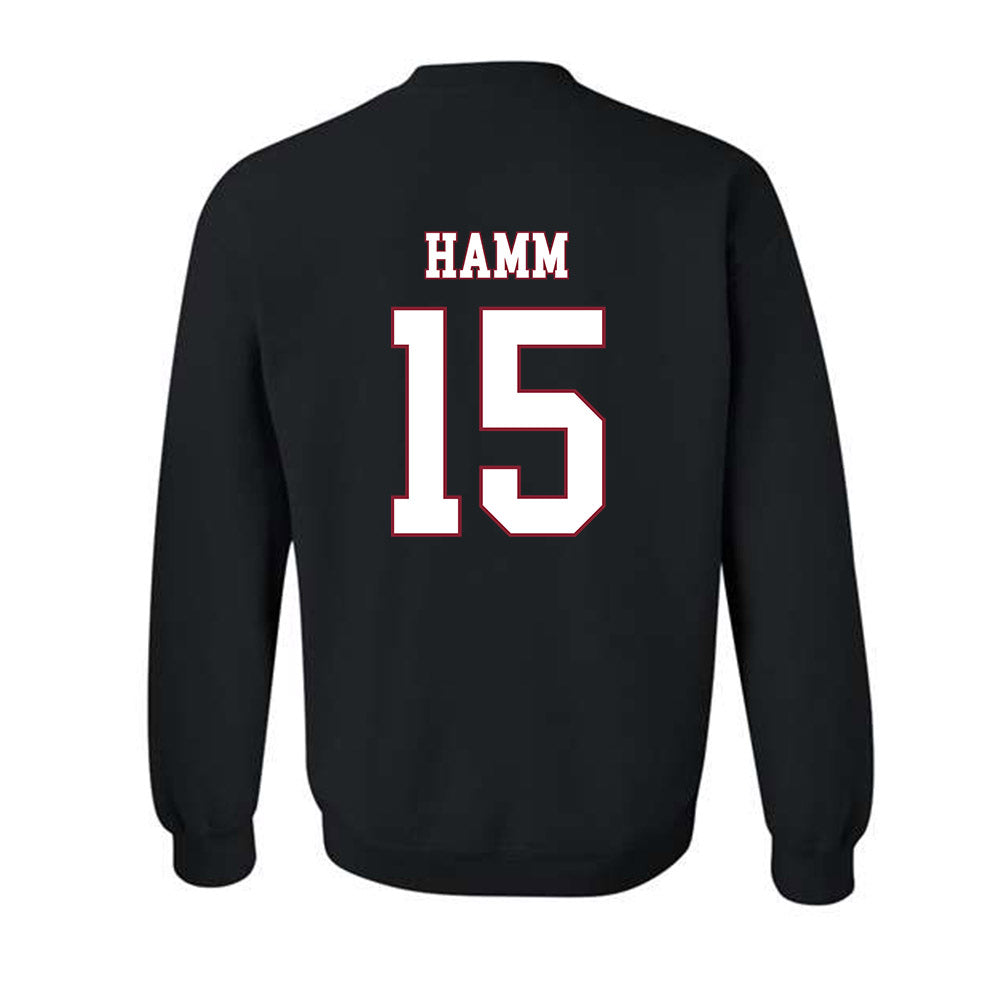 Troy - NCAA Women's Soccer : Megan Hamm - Classic Shersey Crewneck Sweatshirt-1