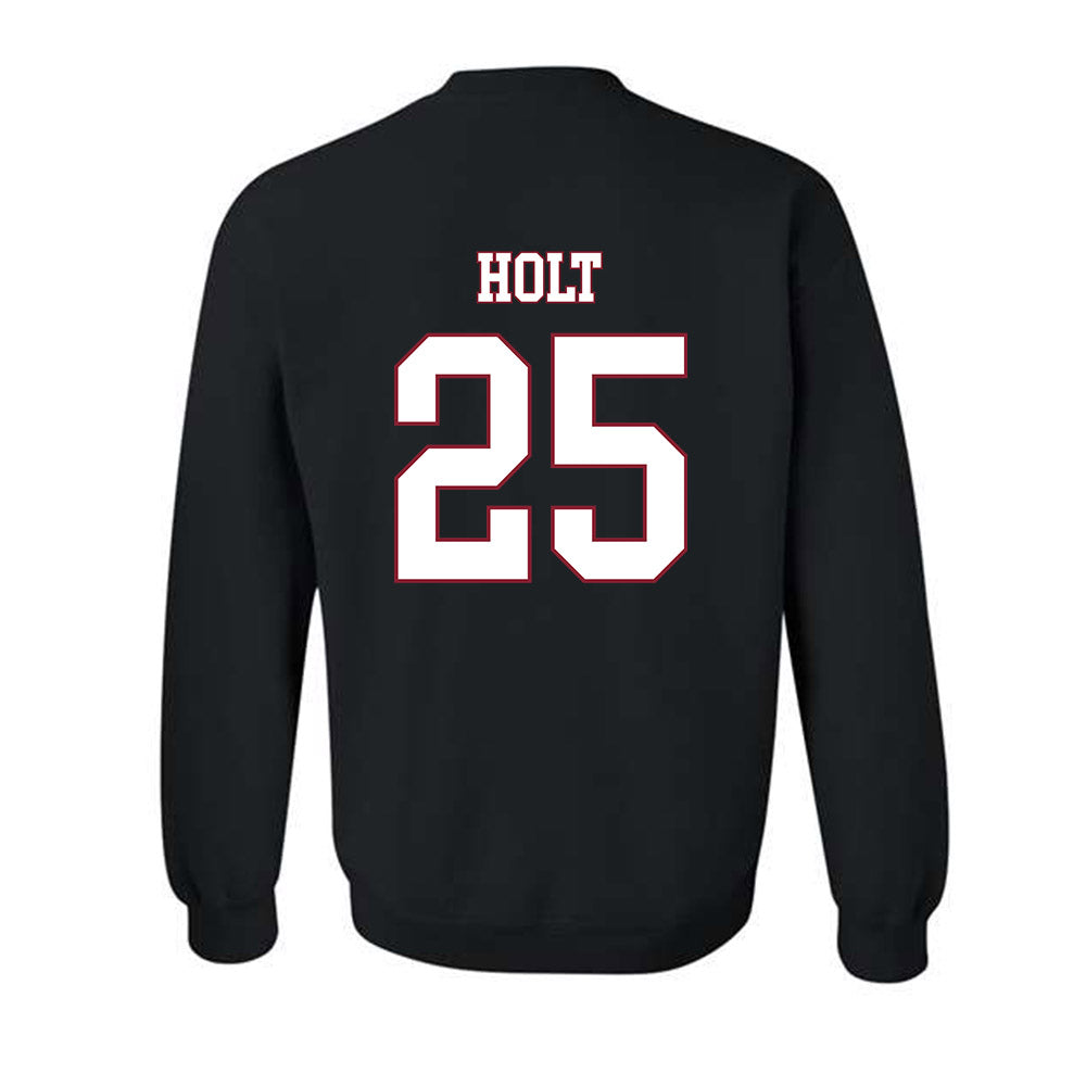 Troy - NCAA Softball : Mya Holt - Classic Shersey Crewneck Sweatshirt-1