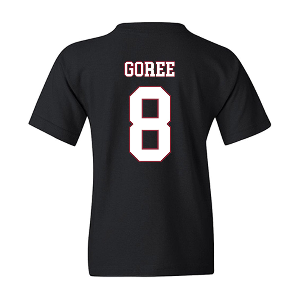 Troy - NCAA Football : Marcus Goree - Classic Shersey Youth T-Shirt-1
