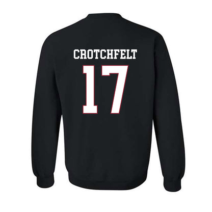 Troy - NCAA Baseball : Zach Crotchfelt - Classic Shersey Crewneck Sweatshirt-1